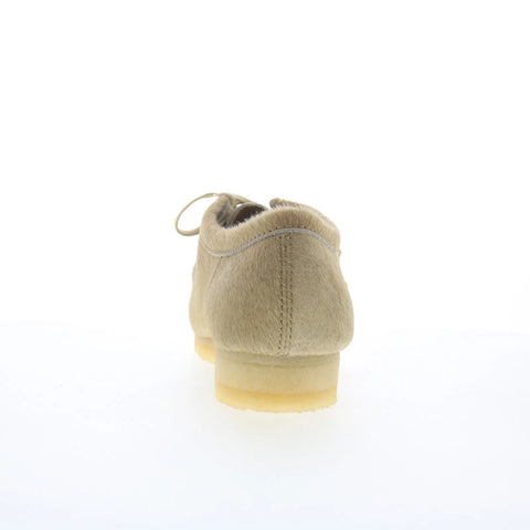 Clarks Wallabee 26173635 Mens Beige Oxfords & Lace Ups Casual Shoes