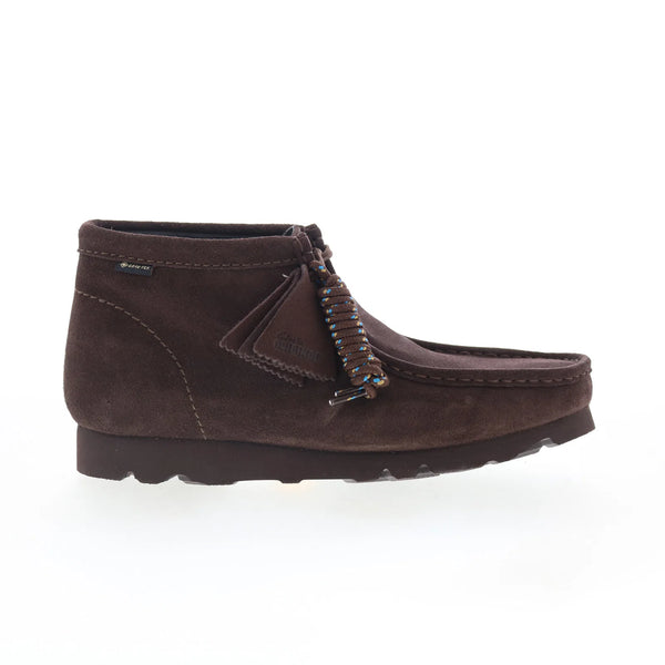 Clarks Wallabee Boot GTX 26183075 Mens Brown Suede Lace Up Chukkas