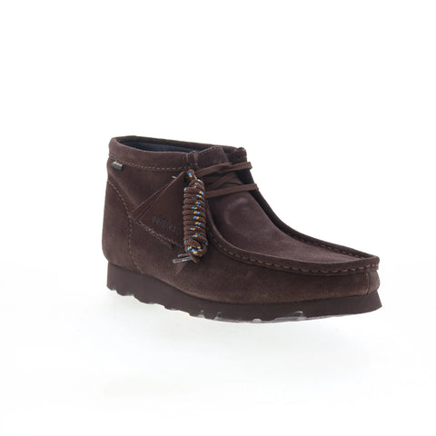 Clarks Wallabee Boot GTX 26183075 Mens Brown Suede Lace Up Chukkas Boots