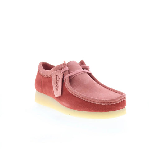 Clarks Wallabee EVO 26176847 Mens Pink Oxfords & Lace Ups Casual Shoes