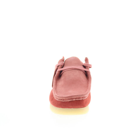 Clarks Wallabee EVO 26176847 Mens Pink Oxfords & Lace Ups Casual Shoes