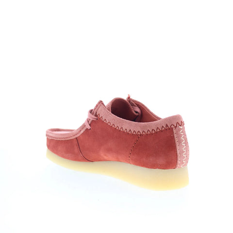 Clarks Wallabee EVO 26176847 Mens Pink Oxfords & Lace Ups Casual Shoes