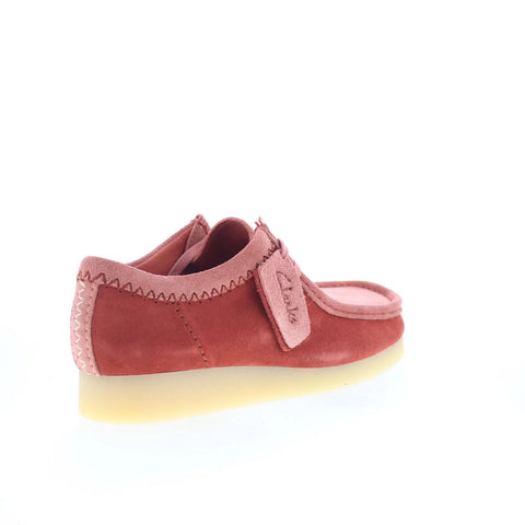 Clarks Wallabee EVO 26176847 Mens Pink Oxfords & Lace Ups Casual Shoes