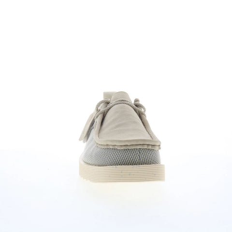 Clarks Wallabee FTR2 LO 26181390 Mens White Oxfords & Lace Ups Casual Shoes