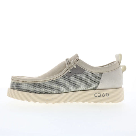Clarks Wallabee FTR2 LO 26181390 Mens White Oxfords & Lace Ups Casual Shoes