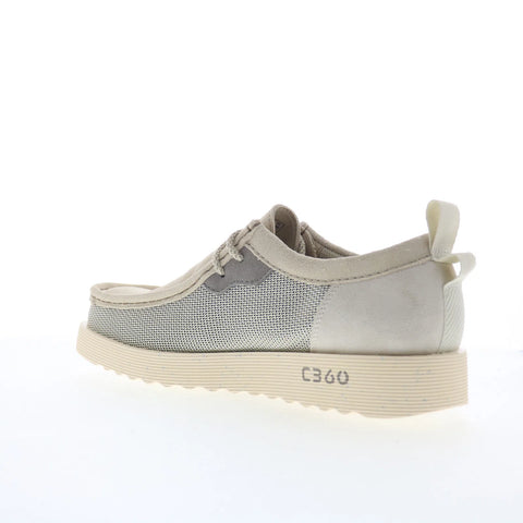 Clarks Wallabee FTR2 LO 26181390 Mens White Oxfords & Lace Ups Casual Shoes