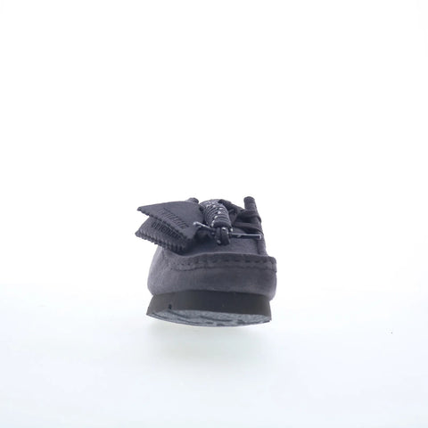 Clarks Wallabee GTX Gore-Tex 26183068 Womens Purple Suede Oxford Flats Shoes