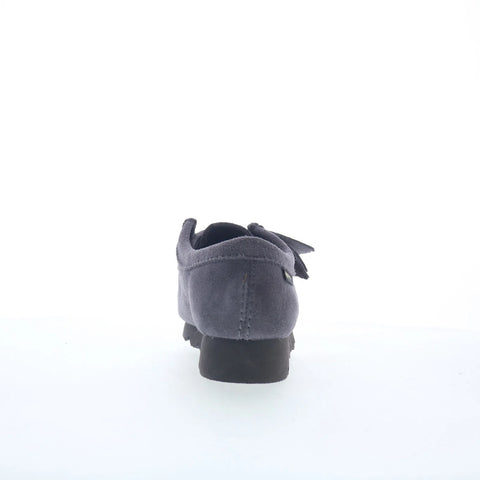 Clarks Wallabee GTX Gore-Tex 26183068 Womens Purple Suede Oxford Flats Shoes