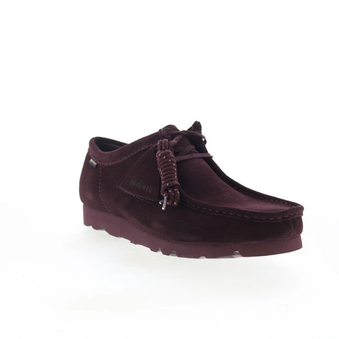 Clarks Wallabee GTX 26183073 Mens Purple Oxfords & Lace Ups Casual Shoes