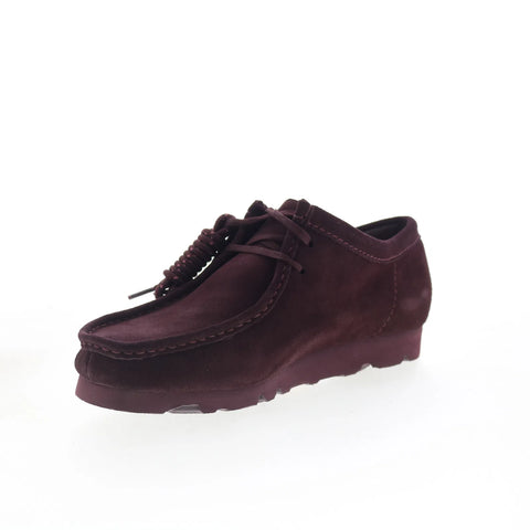 Clarks Wallabee GTX 26183073 Mens Purple Oxfords & Lace Ups Casual Shoes