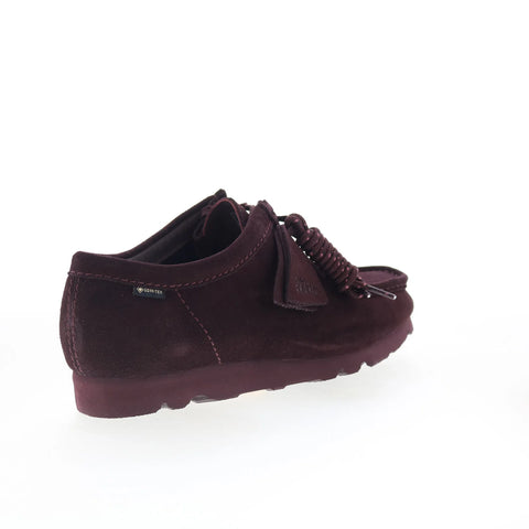 Clarks Wallabee GTX 26183073 Mens Purple Oxfords & Lace Ups Casual Shoes
