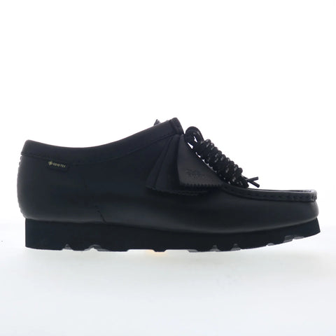 Clarks Wallabee GTX Gore-Tex Mens Black Oxfords & Lace Ups Casual Shoes