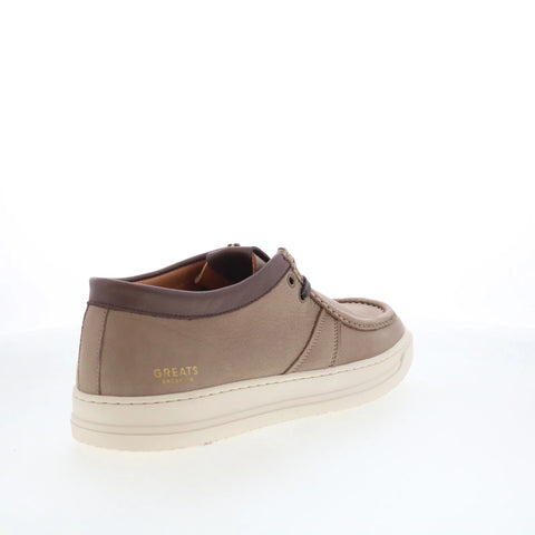 Greats Wallace Wallabee WALL01SG-HIV Mens Beige Oxfords Casual Shoes