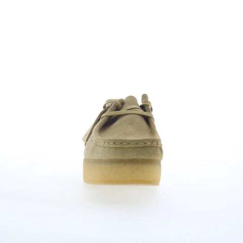 Clarks Wallacraft Bee 26173498 Womens Beige Suese Oxford Flats Shoes