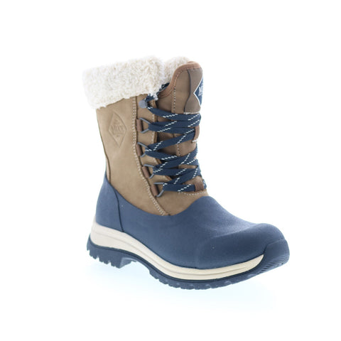 Original Muck Arctic Apres Lace WALM201 Womens Blue Suede Winter Boots