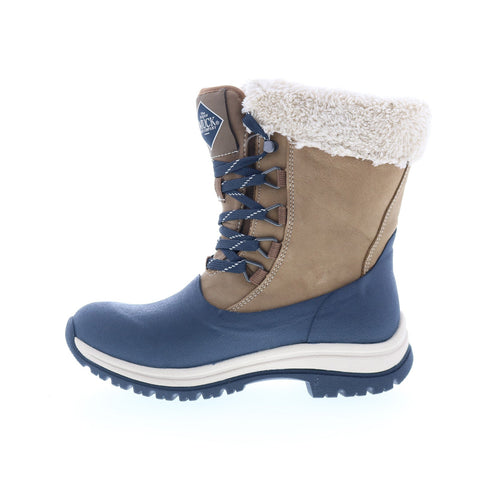 Original Muck Arctic Apres Lace WALM201 Womens Blue Suede Winter Boots