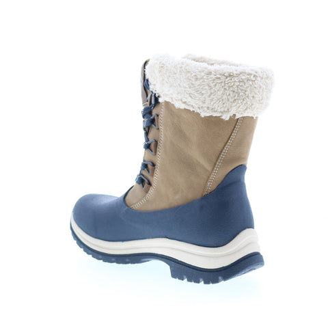 Original Muck Arctic Apres Lace WALM201 Womens Blue Suede Winter Boots
