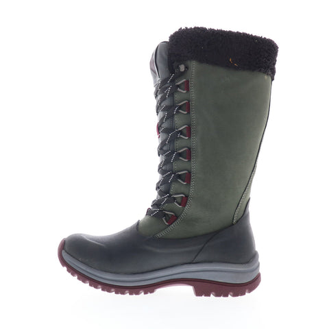Original Muck Arctic Apres Lace Tall WALT100 Womens Gray Leather Winter Boots