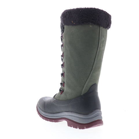 Original Muck Arctic Apres Lace Tall WALT100 Womens Gray Leather Winter Boots