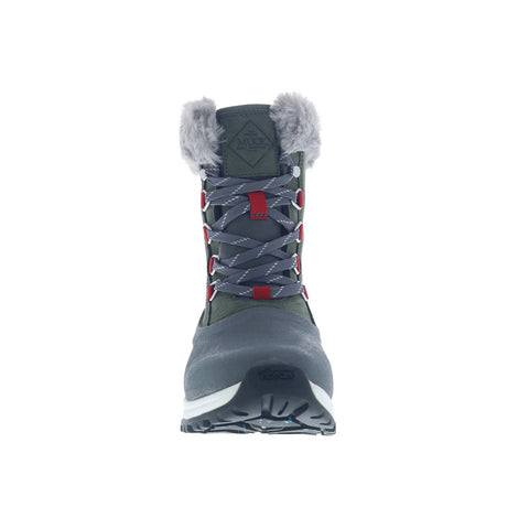Original Muck Apres Lace Up Arctic Grip WP WALV100 Womens Gray Snow Boots