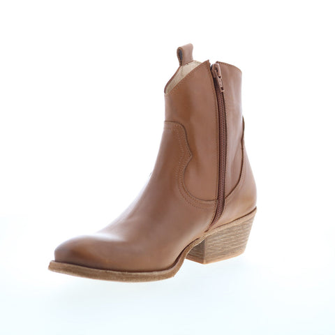 Fly London Wami WAMI092FLY-003 Womens Brown Leather Ankle & Booties Boots