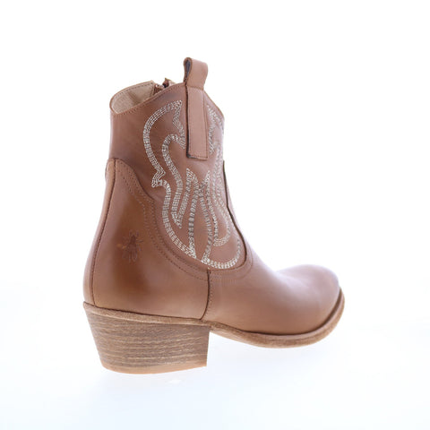 Fly London Wami WAMI092FLY-003 Womens Brown Leather Ankle & Booties Boots