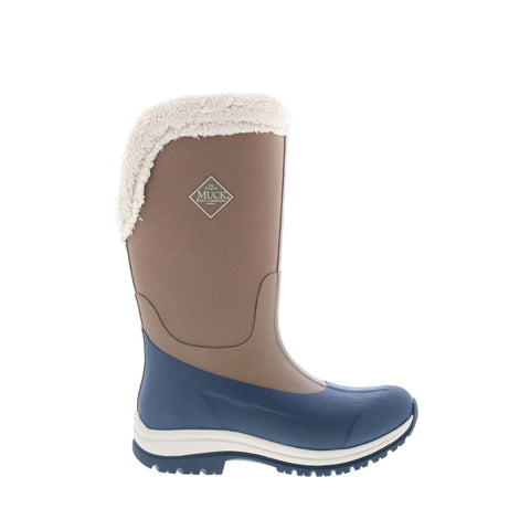 Original Muck WAT201 Womens Blue Synthetic Slip On Winter Boots