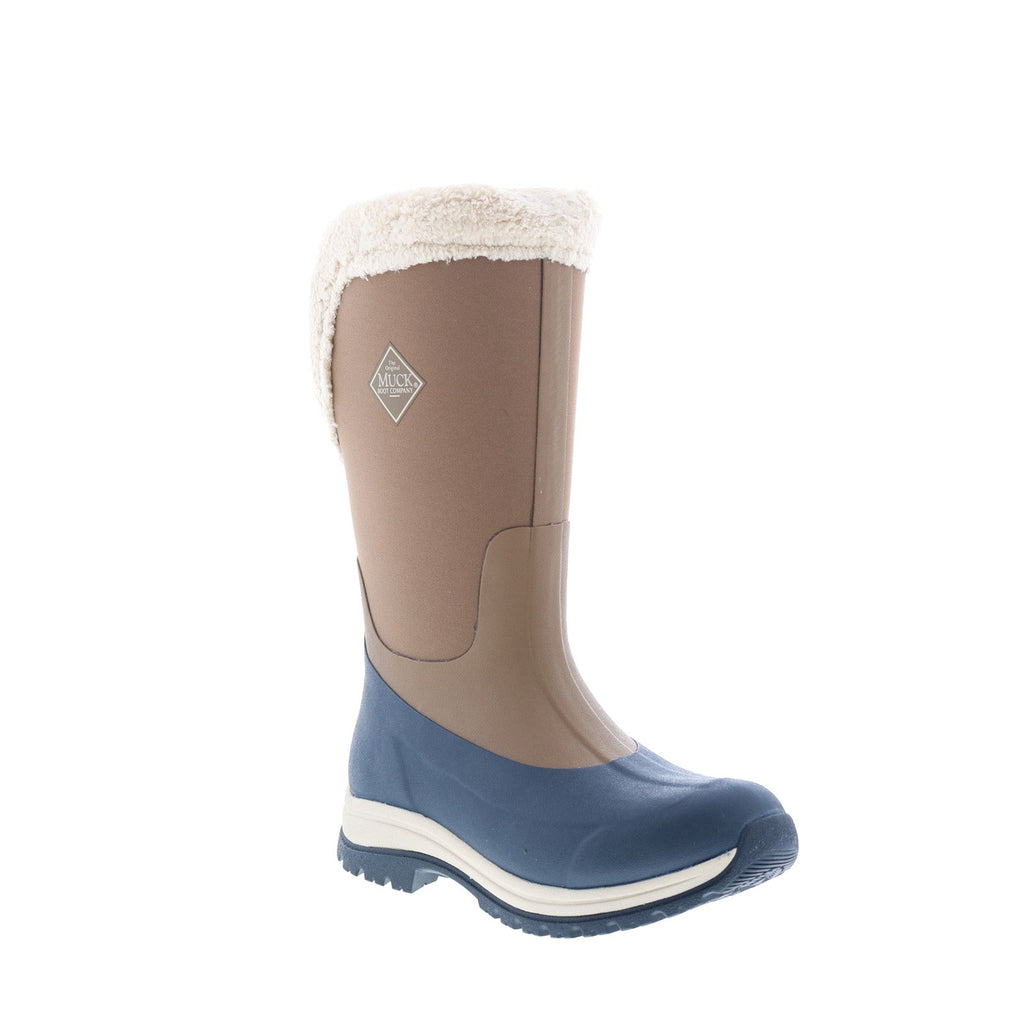 Original Muck WAT201 Womens Blue Synthetic Slip On Winter Boots - Ruze ...