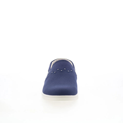Spenco Waterfront Canvas SP1210PEA Womens Blue Lifestyle Sneakers Shoes
