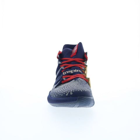 New Balance OMN1S WBOMN1MK Womens Blue Canvas Athletic Basketball Shoes