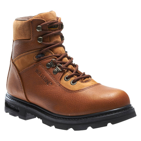 Wolverine DD Traditional Work 6" W04213 Mens Brown Leather Work & Safety Boots