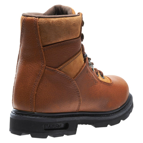 Wolverine DD Traditional Work 6" W04213 Mens Brown Leather Work & Safety Boots