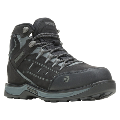 Wolverine Edge LX Waterproof Composite Toe Mens Black Work & Safety Boots