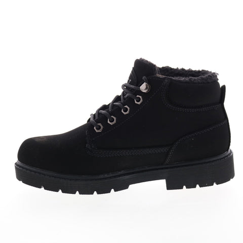 Lugz Drifter Fleece LX WDRLXFD-001 Womens Black Synthetic Chukkas Boots
