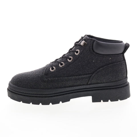 Lugz Drifter Peacoat WDRPT-001 Womens Black Suede Lace Up Chukkas Boots