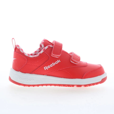 Reebok Weebok Clasp Low 2 Toddler Red Leather Lifestyle Sneakers Shoes