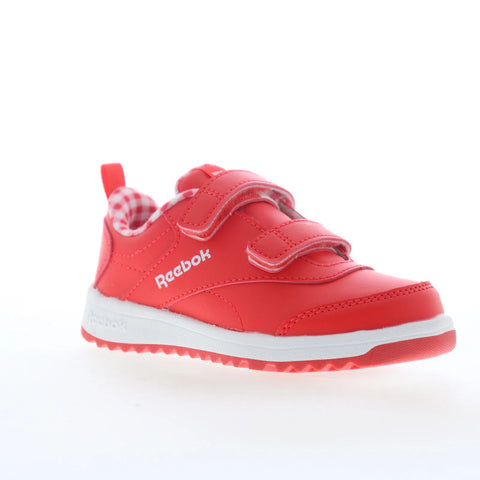 Reebok Weebok Clasp Low 2 Toddler Red Leather Lifestyle Sneakers Shoes