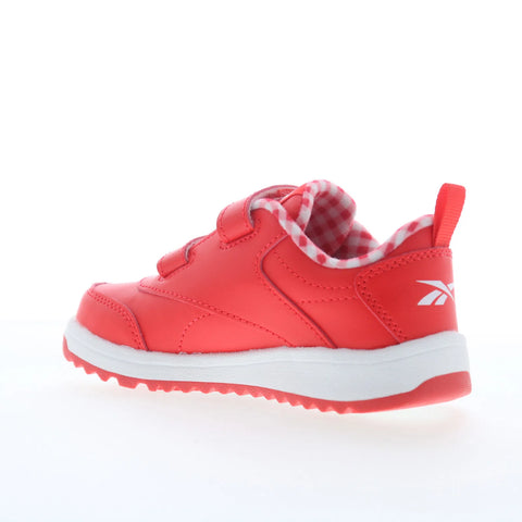 Reebok Weebok Clasp Low 2 Toddler Red Leather Lifestyle Sneakers Shoes