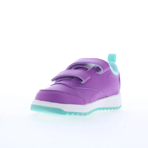 Reebok Weebok Clasp Low 2 Toddler Purple Leather Lifestyle Sneakers Shoes