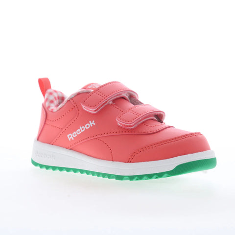 Reebok Weebok Clasp Low 2 Toddler Pink Leather Lifestyle Sneakers Shoes