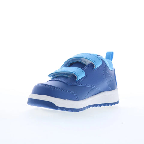 Reebok Weebok Clasp Low 2 Toddler Blue Leather Lifestyle Sneakers Shoes