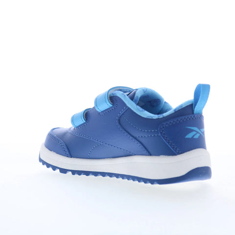 Reebok Weebok Clasp Low 2 Toddler Blue Leather Lifestyle Sneakers Shoes