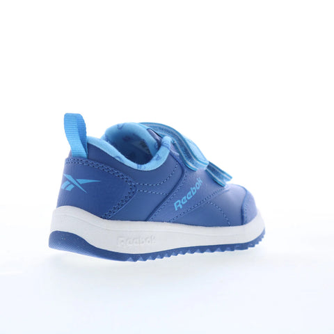 Reebok Weebok Clasp Low 2 Toddler Blue Leather Lifestyle Sneakers Shoes