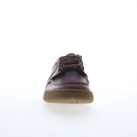 Rockport Wentworth RMWENTWORTH Mens Brown Wide Loafers & Slip Ons Boat Shoes