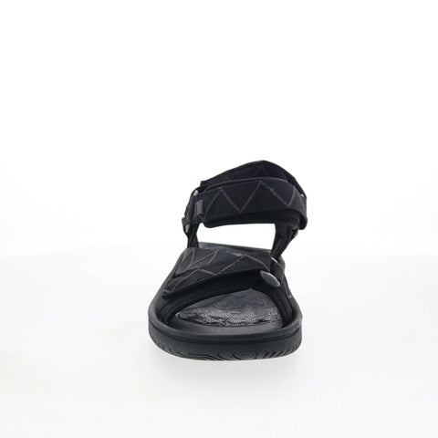 Clarks Wesley Trail 26171721 Mens Black Synthetic Strap Sport Sandals Shoes