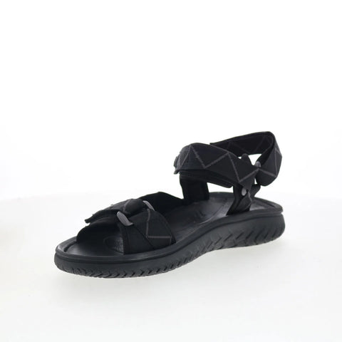Clarks Wesley Trail 26171721 Mens Black Synthetic Strap Sport Sandals Shoes
