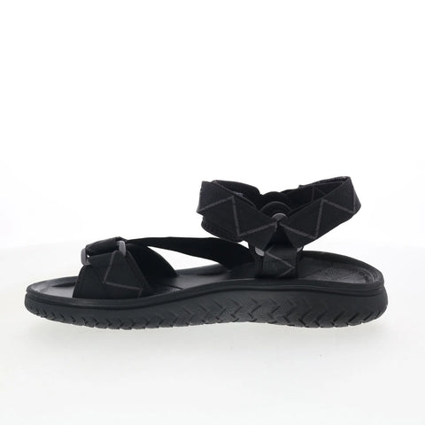 Clarks Wesley Trail 26171721 Mens Black Synthetic Strap Sport Sandals Shoes