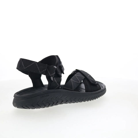 Clarks Wesley Trail 26171721 Mens Black Synthetic Strap Sport Sandals Shoes