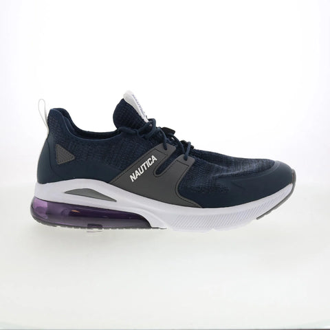 Nautica Westbrook CG3433 Mens Blue Canvas Lace Up Lifestyle Sneakers Shoes