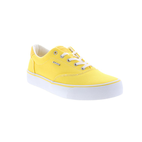 Lugz Flip WFLIPC-701 Womens Yellow Canvas Lace Up Lifestyle Sneakers Shoes